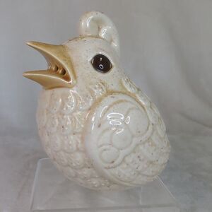 Ceramic Bird Quail Cleanser Salt Spice Shaker Deodorizer Potpourri VTG Kitchen